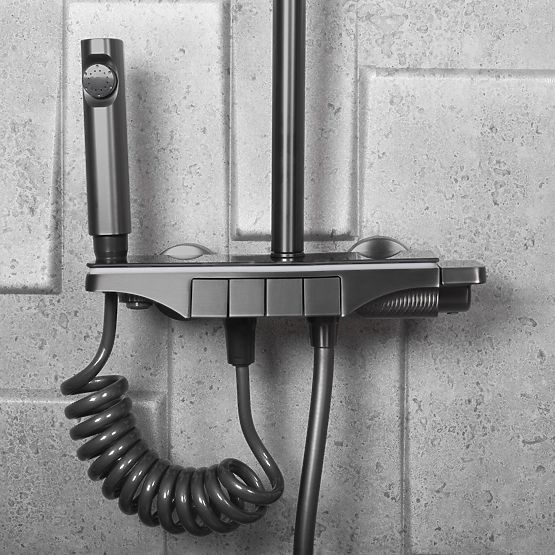 REA Savio LED kijelzős zuhanykészlet Titan