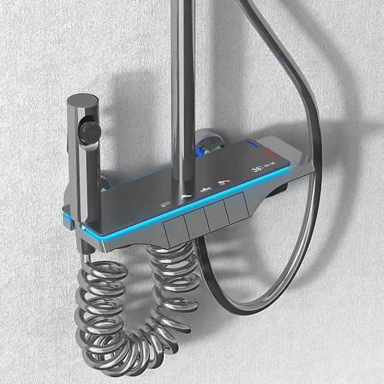 REA Savio LED kijelzős zuhanykészlet Titan