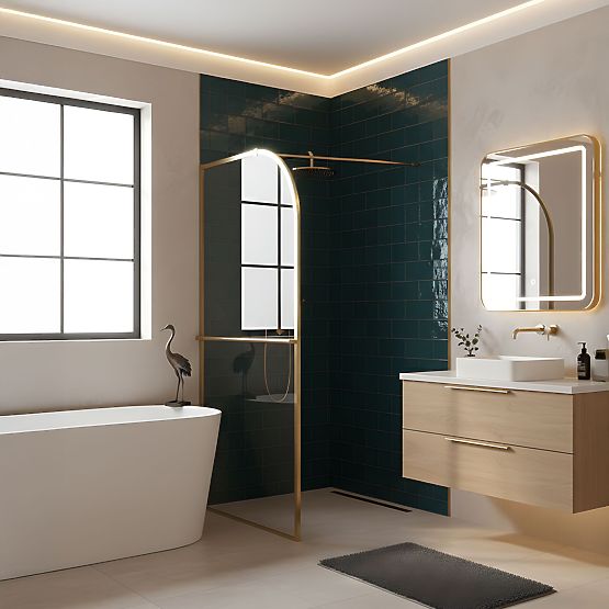 Rea Sky Brush Gold 100 zuhanyfal