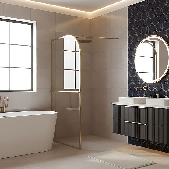 Rea Sky Brush Gold 100 zuhanyfal