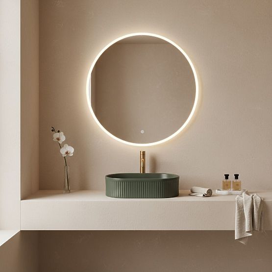 Rea Vanda Olive Matt bútor mosdókagyló