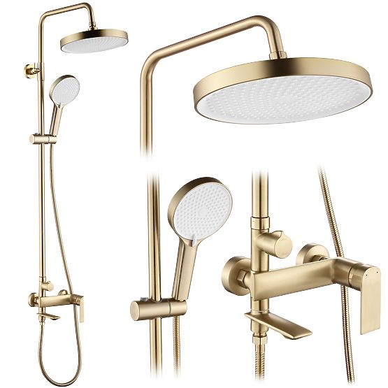 Rea Veneta Zuhanykészlet Arany Kefe