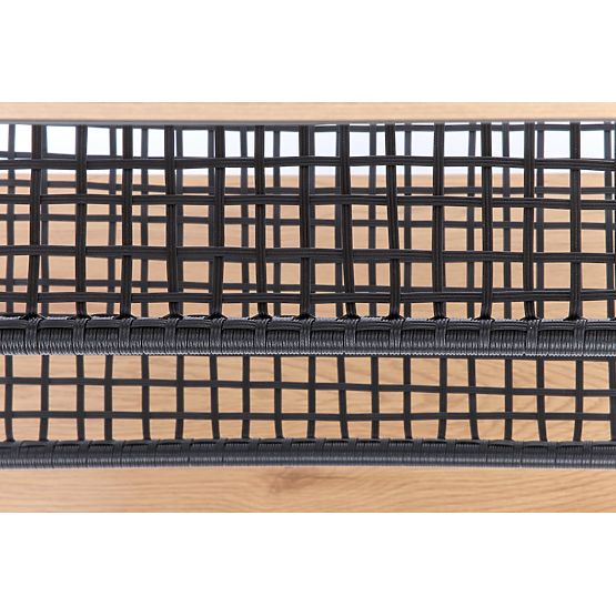 REG-21 polc - arany tölgy/fekete