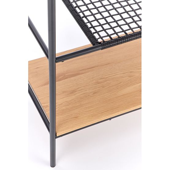 REG-21 polc - arany tölgy/fekete