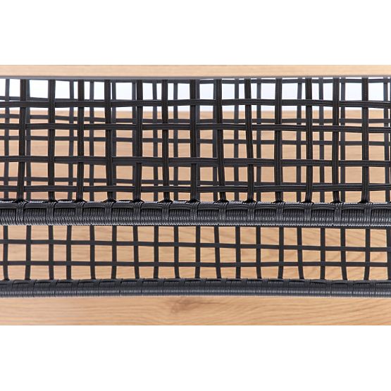 REG-21 polc - arany tölgy/fekete