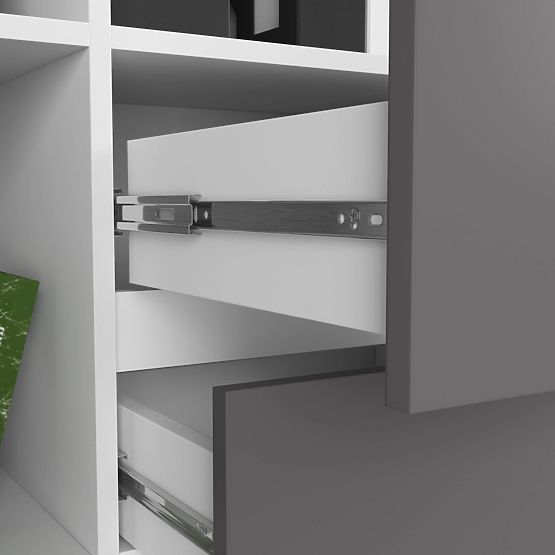 REGÁL R15 R80 1D 2SZ CLP PK FEHÉR / SZÜRKE