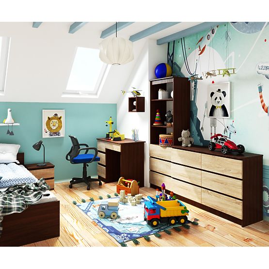 REGÁL R60 3F 2P CLP WENGE / SONOMA