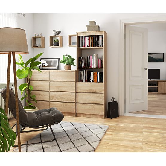 REGÁL R60 3SZ 2P CLP PK TÖLGY SONOMA