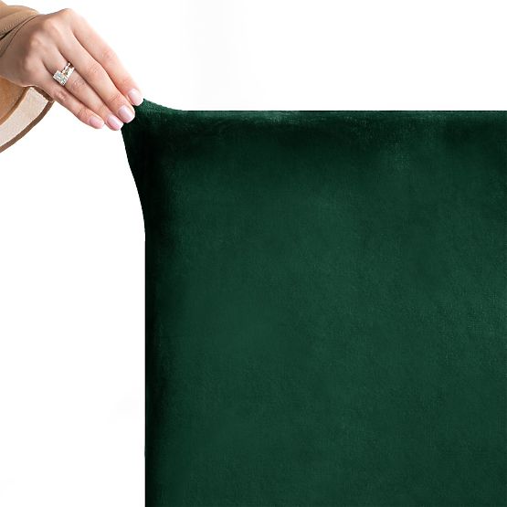 RESTILO SENTO sötétzöld szék huzat sima klasszikus stílus