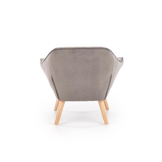 ROMEO fotel - szürke / natúr