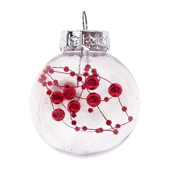 Rózsaszín karácsonyi díszek 24 db sysd1688-088