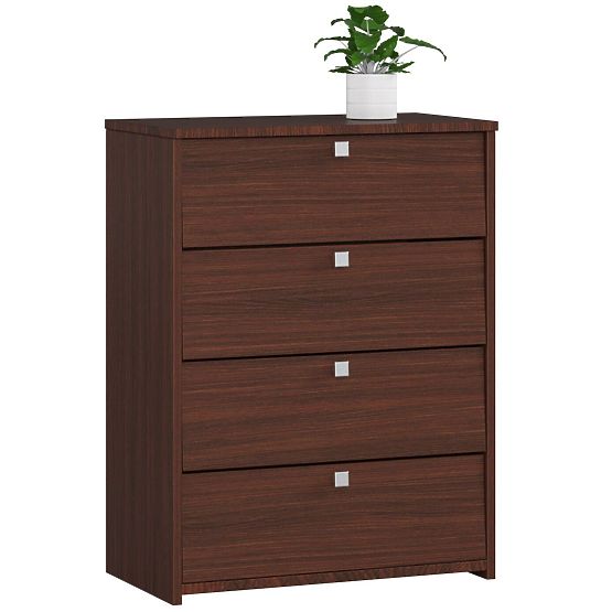 RUBIN cipőtartó 4 lenyíló ajtóval 66 cm - wenge