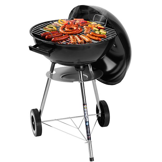 RUND kerti faszenes grill fekete