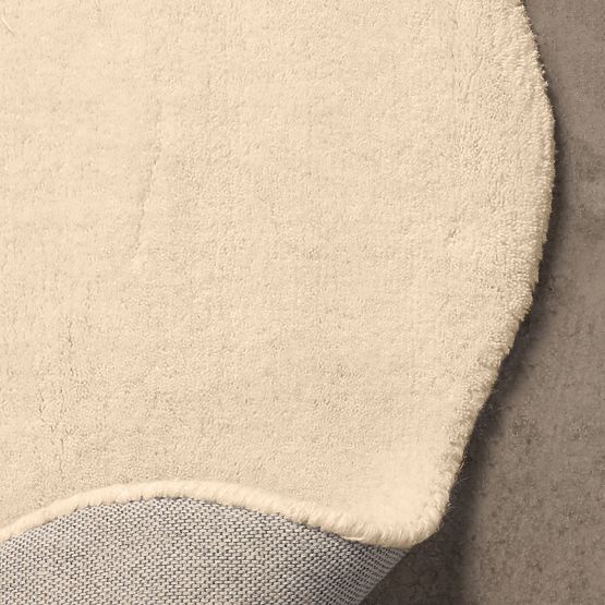 Sable téglalap alakú szőnyeg, hullámos, gyapjú, bézs, Szőnyeg mérete: 190x290