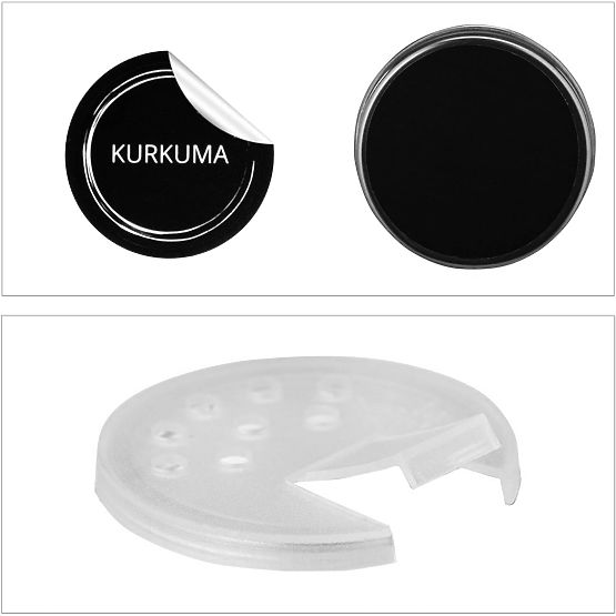 SAFRAN fűszertartó természetes