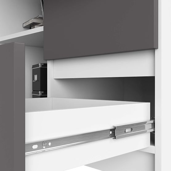 SAROKASZTAL B16 CLP JOBB PK FEHÉR / SZÜRKE