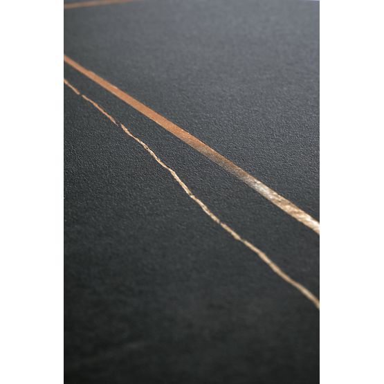 SCALITA fekete márvány / fekete / arany dohányzóasztal (2p=1db)