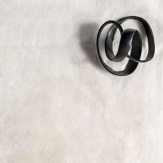 Selyem szőnyeg Rabbit - Fehér Ecru