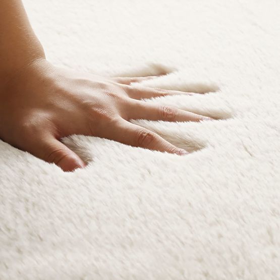 Selyem szőnyeg Rabbit - Fehér Ecru