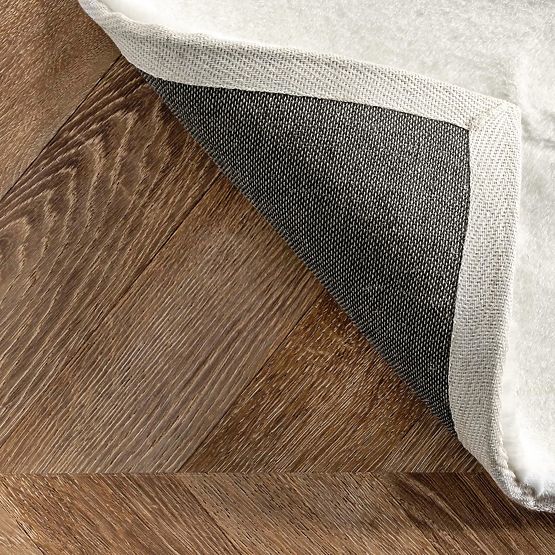 Selyem szőnyeg Rabbit - Fehér Ecru