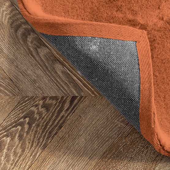 Selyem szőnyeg Rabbit - Tégla