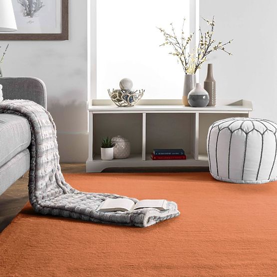 Selyem szőnyeg Rabbit - Tégla