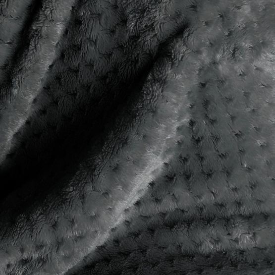 SHLEEPY takaró grafit színű, jacquard mintás, klasszikus stílusú 170x210