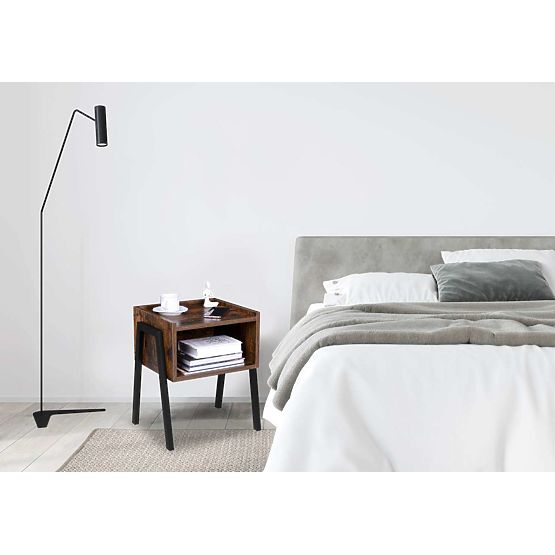 Skive Rustic ipari loft szekrény antik tölgy