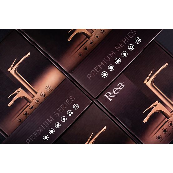 Süllyesztett Mosdócsaptelep REA Joe Arany Kefe