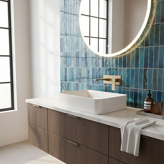 Süllyesztett Mosdócsaptelep REA Joe Arany Kefe