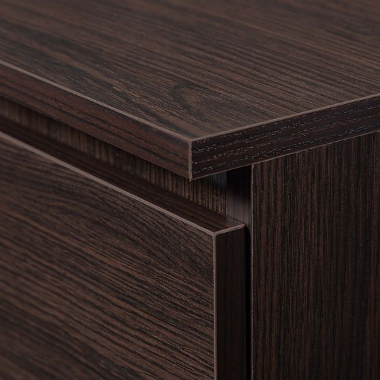 SZEKRÉNY S 90 cm 2 AJTÓ 2 FIÓK PK WENGE