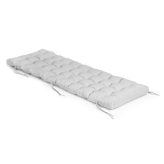 Szürke kerti nyugágy párna 145 x 52 cm ModernHome