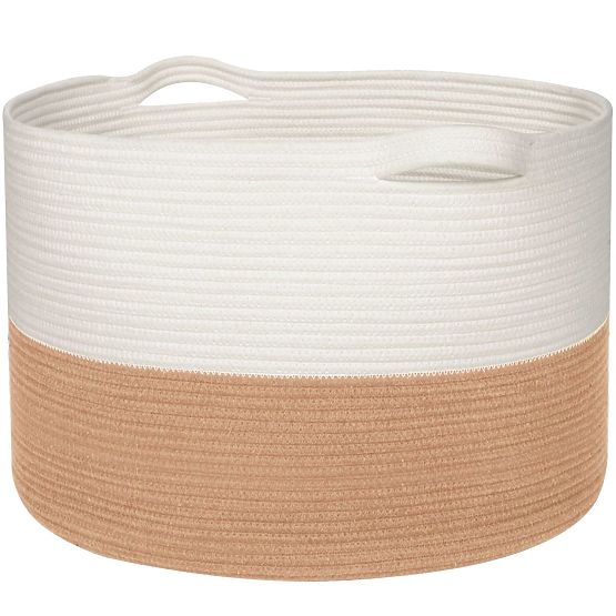 Természetes BOHO kosár - 55 cm