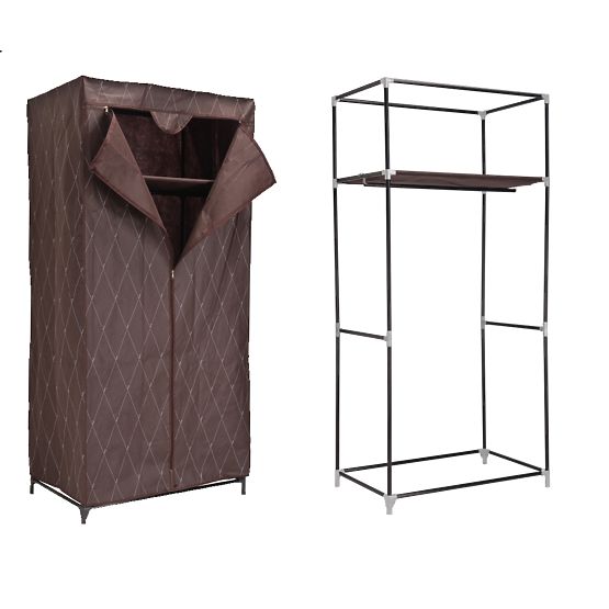 Textil szekrény Gaja Vitto - barna