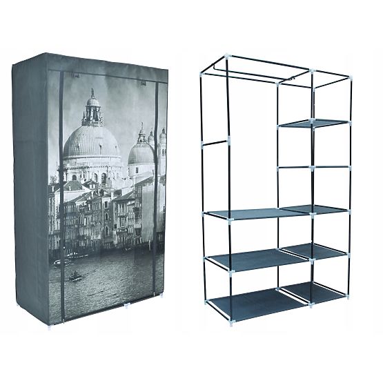 Textil szekrény Venice mintával