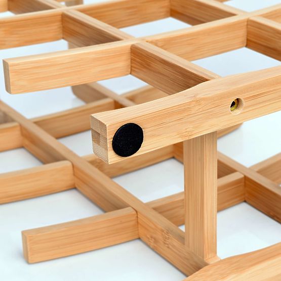 Todgar bambusz borállvány