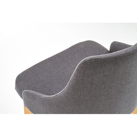 TOLEDO étkezőszék - mézdió/sötétszürke