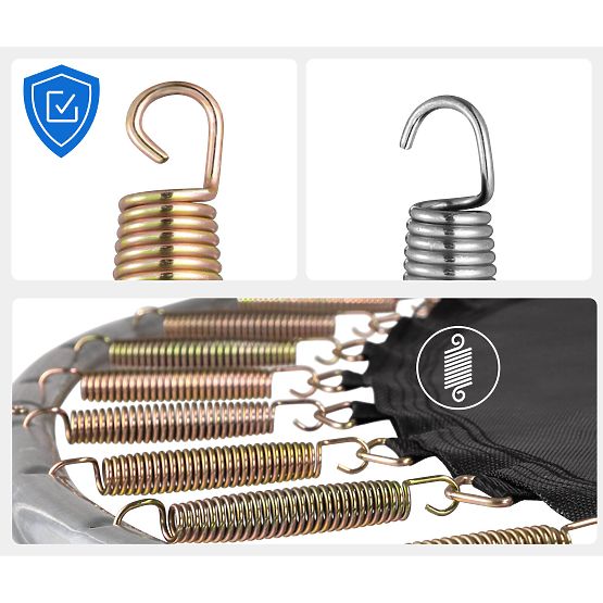 Trambulin védőhálóval és létrával HENZEN 305 cm kék FT10