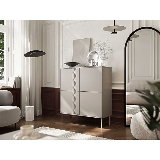 TRESSE 4D komód bézs