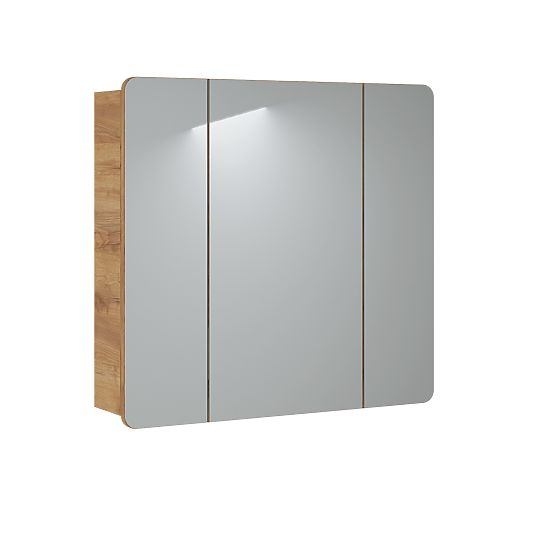 Tükrös szekrény 80cm 3 ajtós