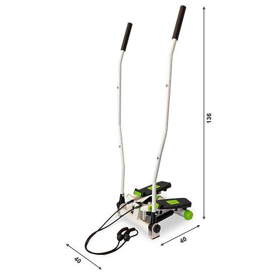Twist stepper gumiszalagokkal, fogantyúkkal és számlálóval - ModernHome