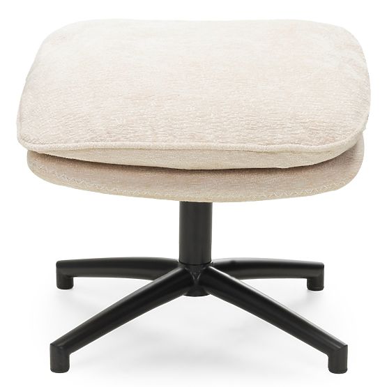 Verano forgószék lábtartóval, bézs