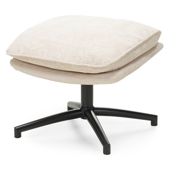 Verano forgószék lábtartóval, bézs