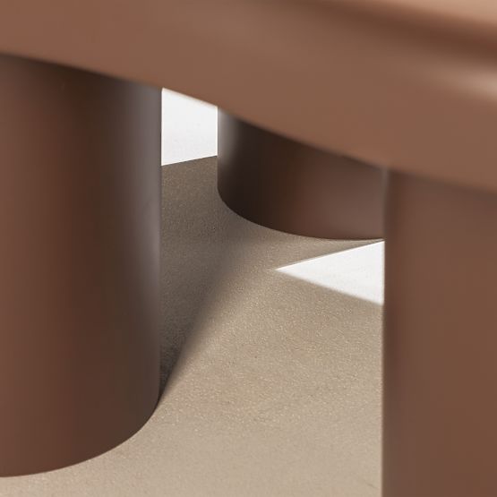 Vercelli dohányzóasztal 100 cm, csokoládé