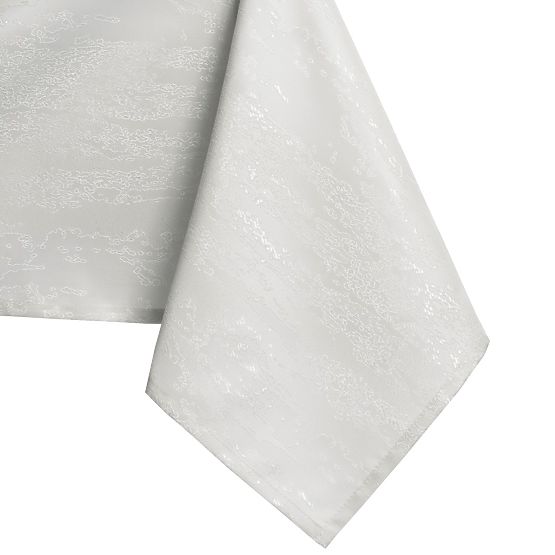 VESTA asztalterítő krémszínű dombornyomott modern minta 30x140 ameliahome