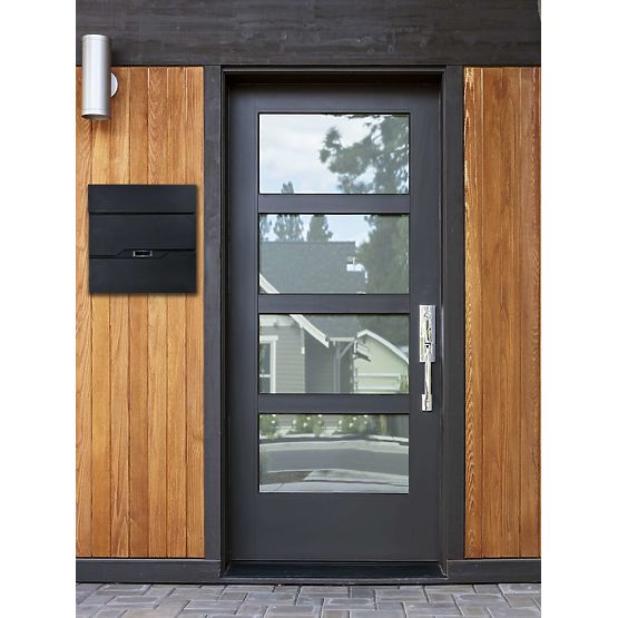 Vidar fekete levélszekrény