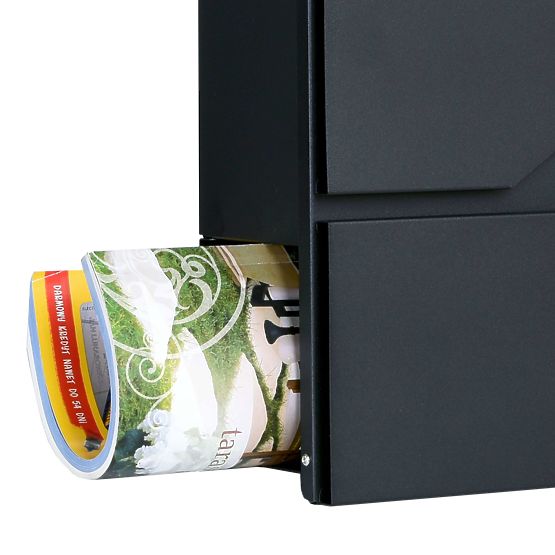 Vidar fekete levélszekrény