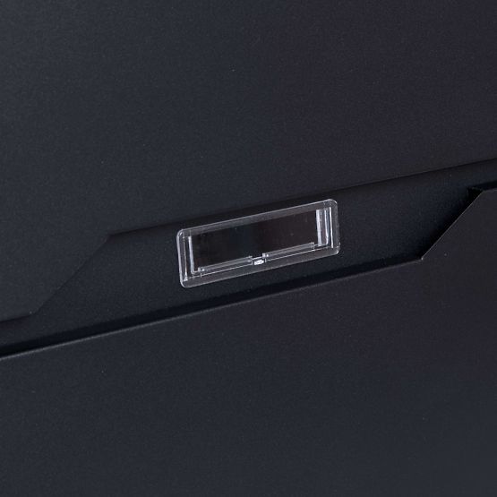 Vidar fekete levélszekrény