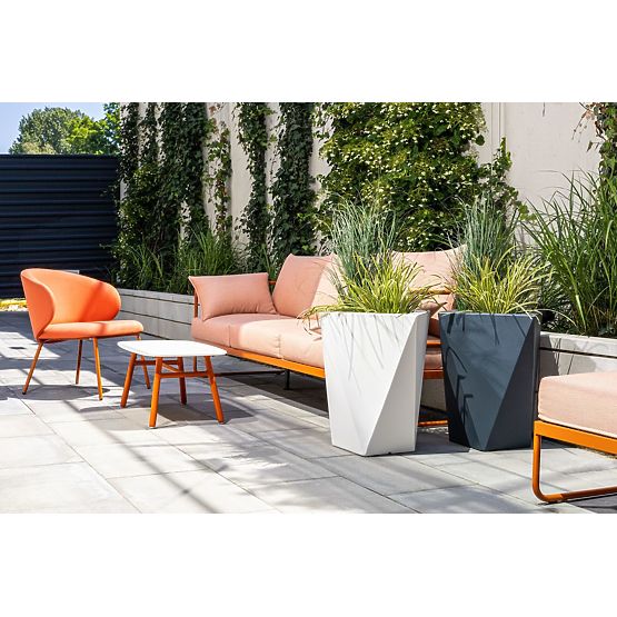 Virágcserép VASO - Antracit