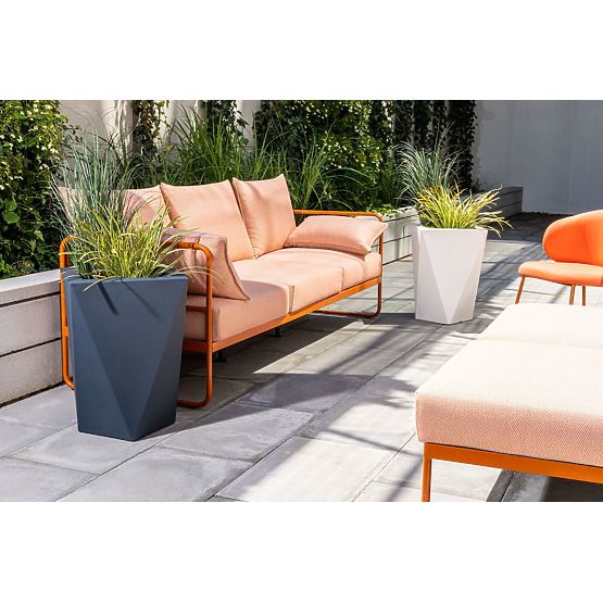 Virágcserép VASO - Antracit